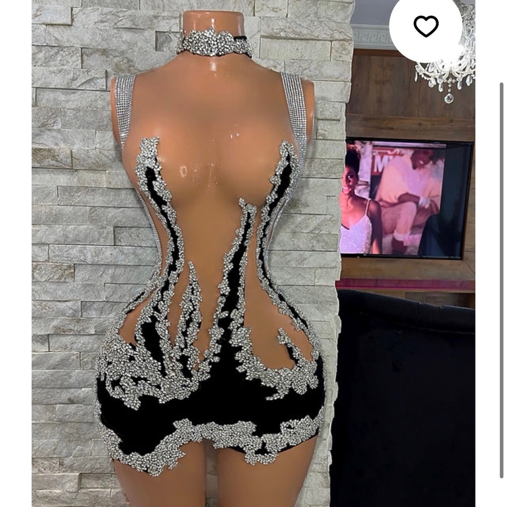 Black birthday dress